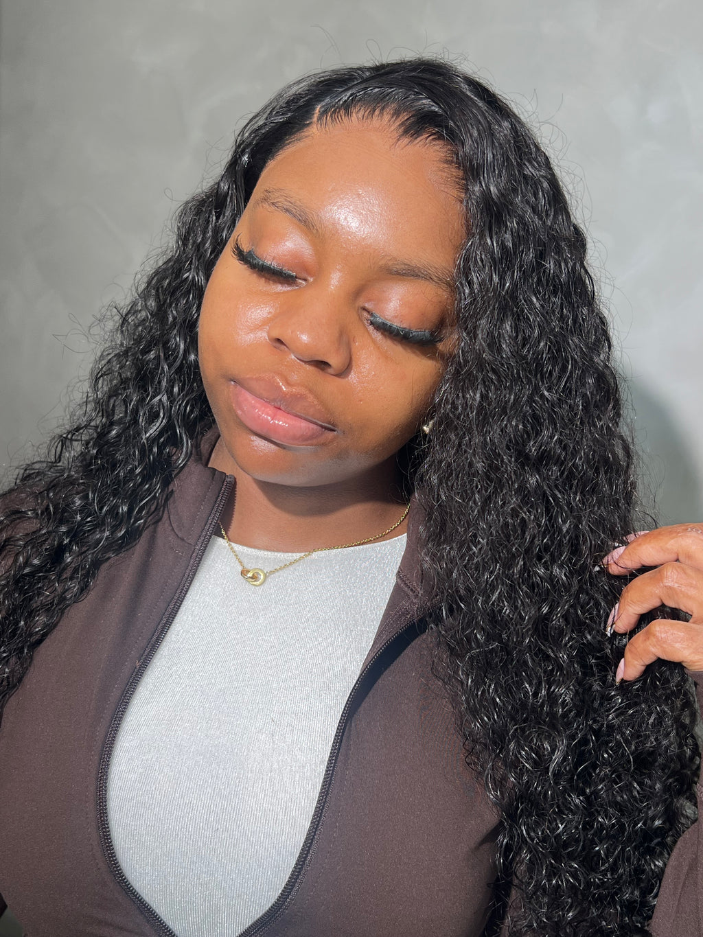 DEEP CURLY VIRGIN HAIR WIG - HD LACE