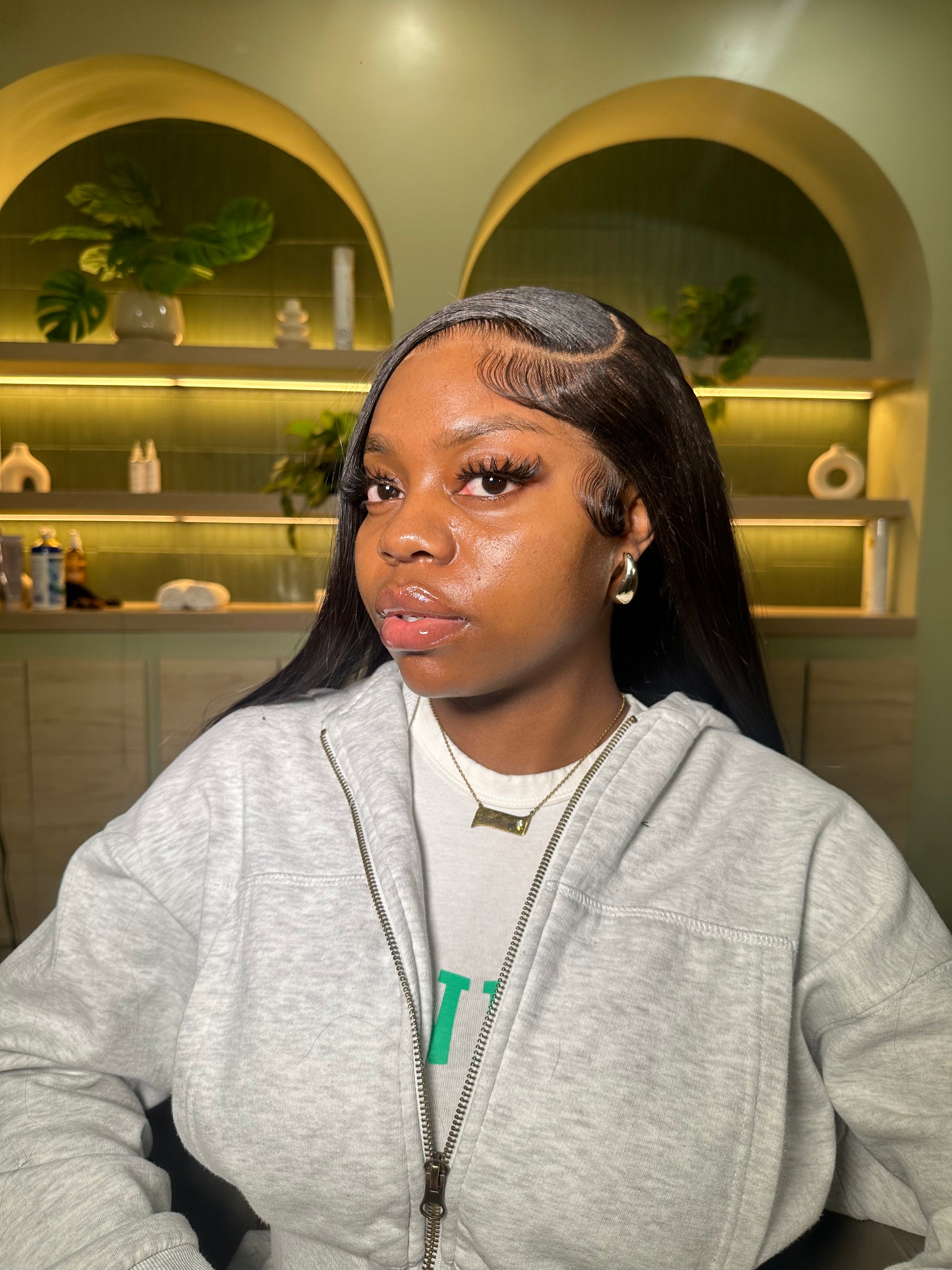 STRAIGHT DOUBLE DRAWN - LACE FRONTAL