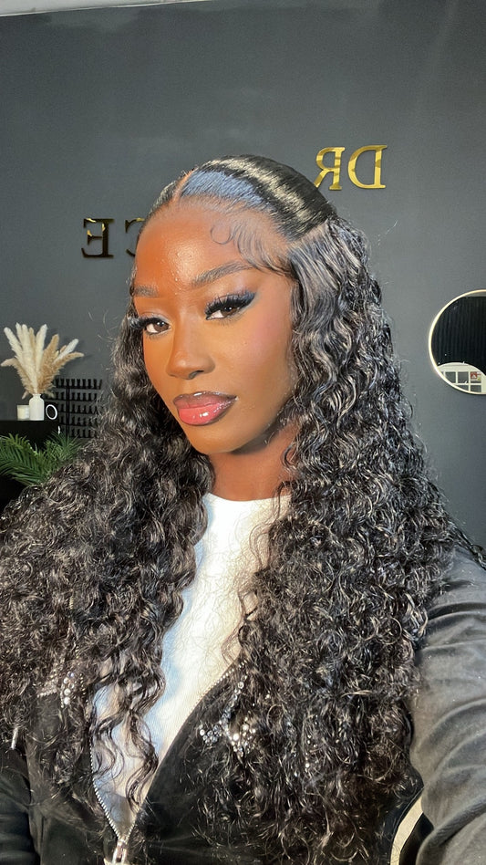 WATER WAVE VIRGIN HAIR WIG - HD LACE